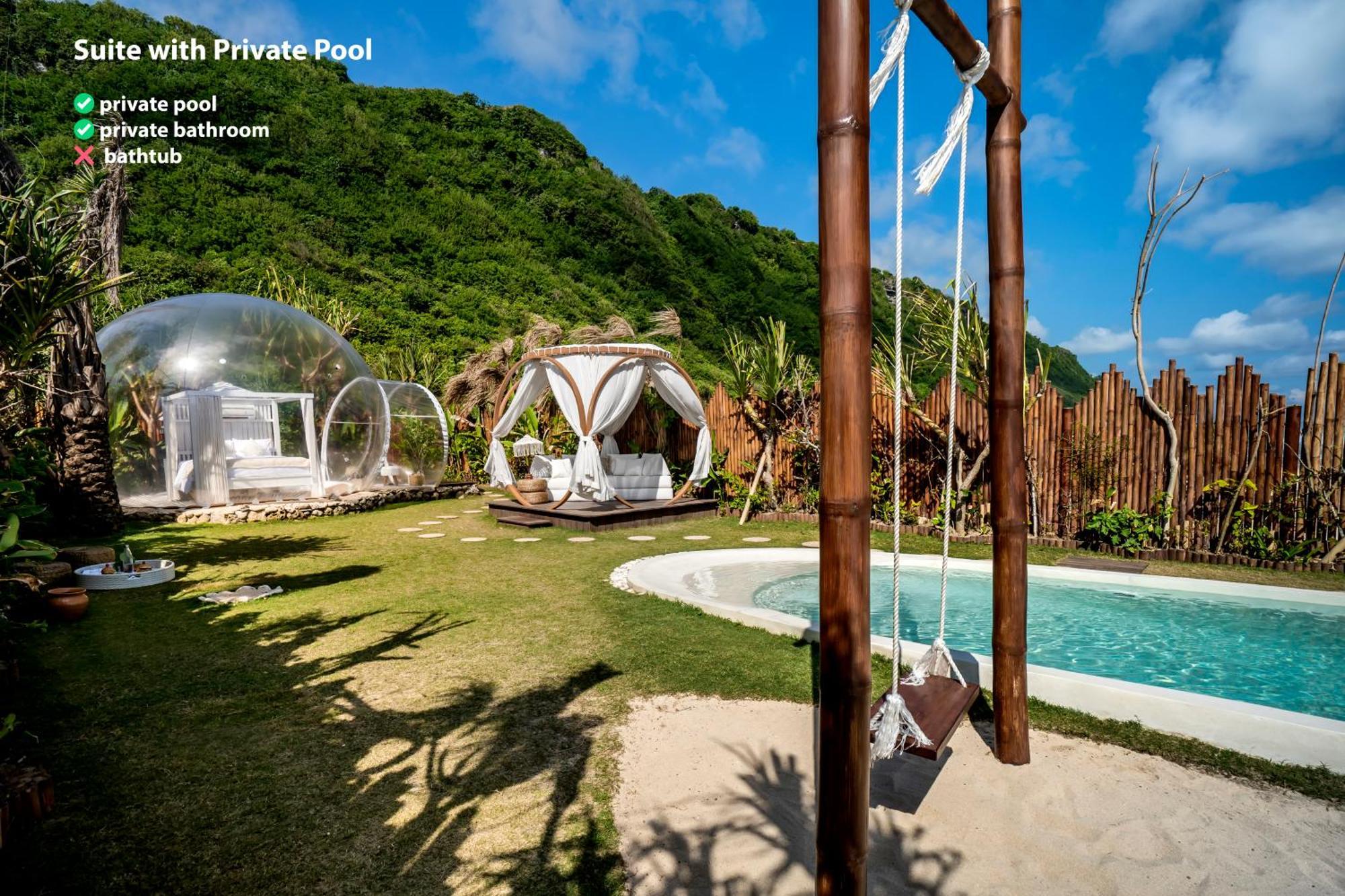 Bubble Hotel Nyang Nyang - Adults Only Uluwatu Exterior foto
