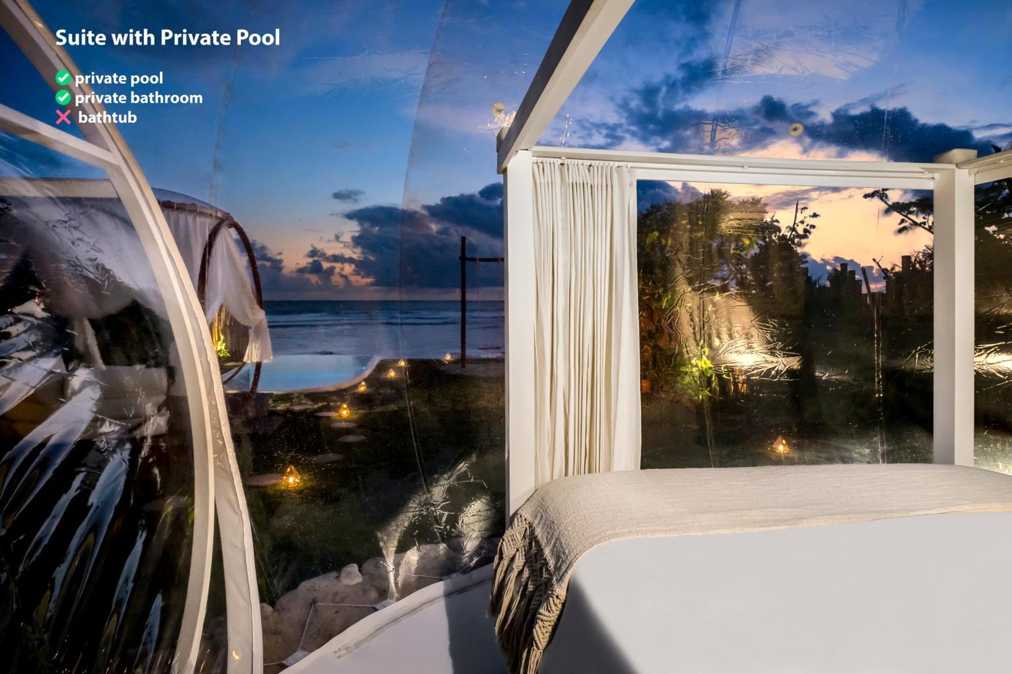 Bubble Hotel Nyang Nyang - Adults Only Uluwatu Exterior foto