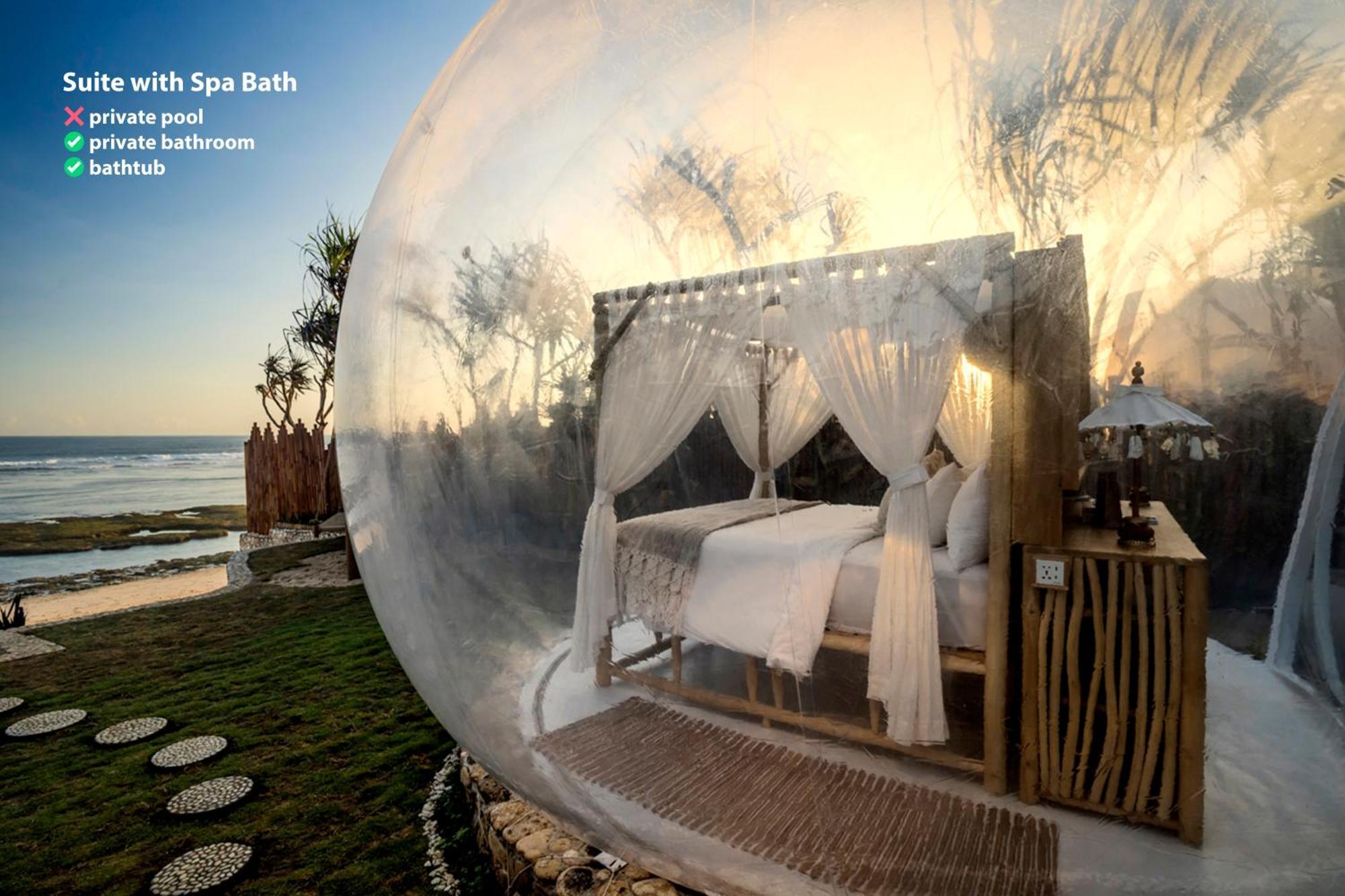 Bubble Hotel Nyang Nyang - Adults Only Uluwatu Exterior foto