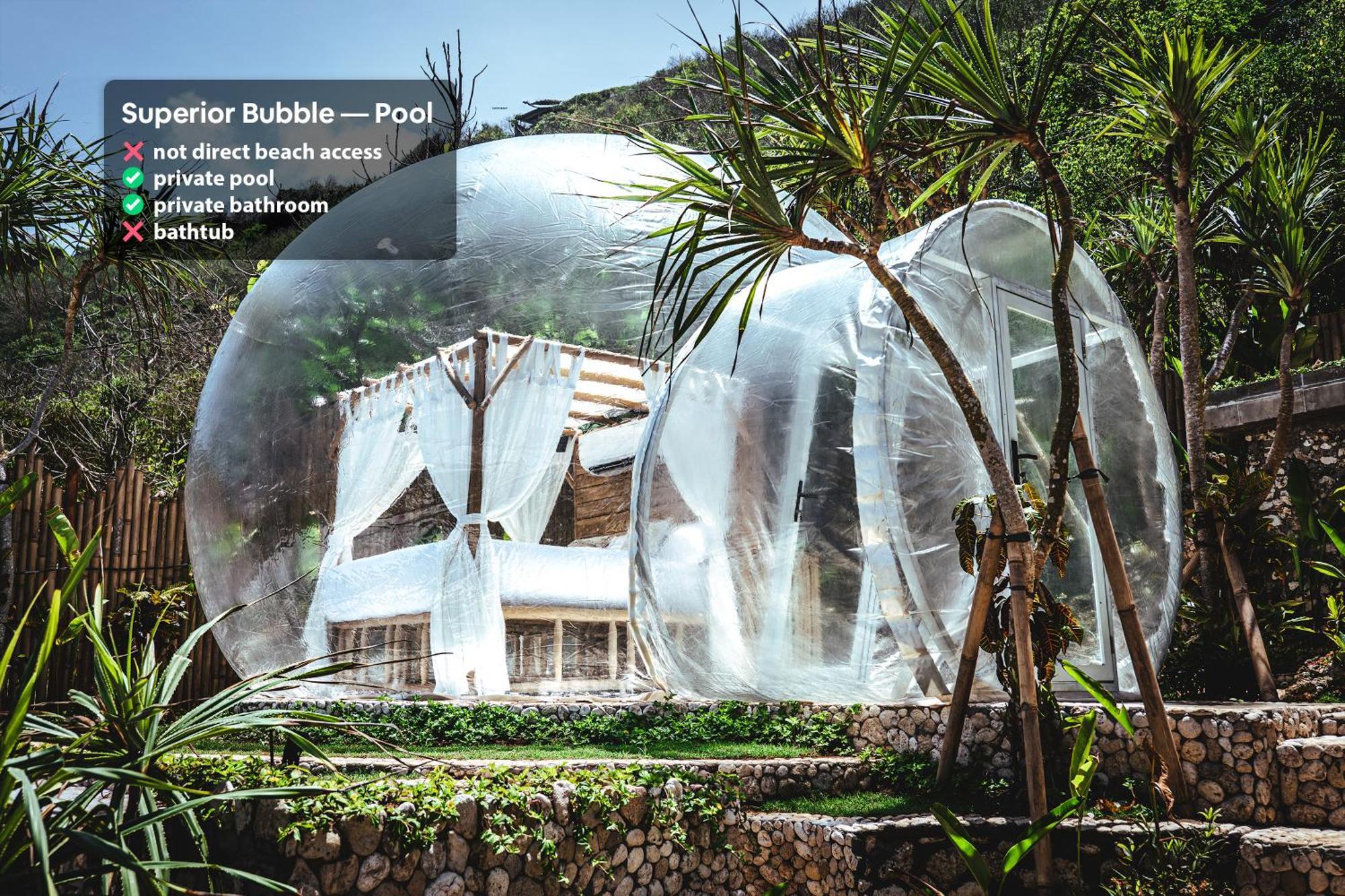 Bubble Hotel Nyang Nyang - Adults Only Uluwatu Exterior foto